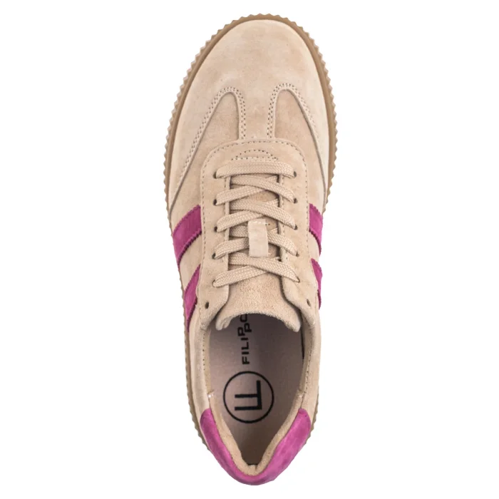 Sneakersy Filippo Beżowe DP6776/25 BE FH – zdjęcie 6