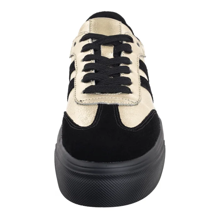 Sneakersy Filippo Złote/Czarne DP6841/25 GO BK – zdjęcie 4
