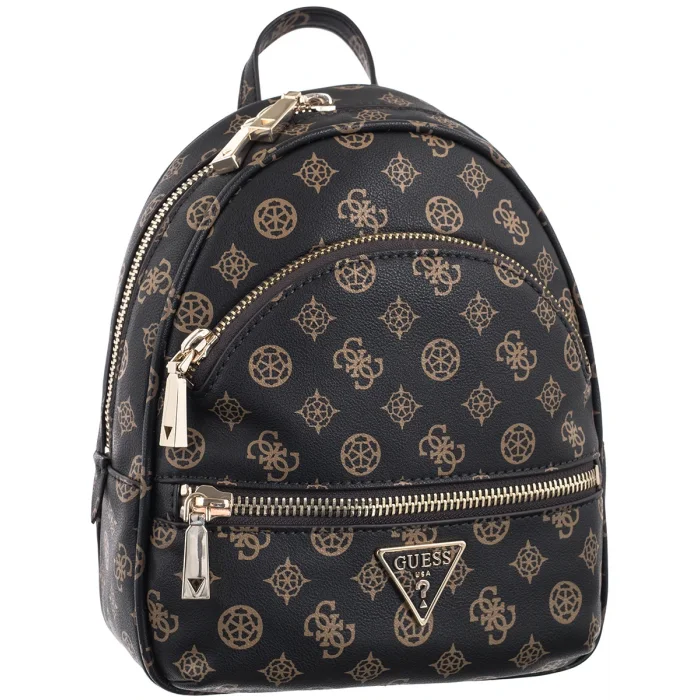 Plecak Guess Manhattan Backpack HWPG69 94320 Mocha Logo – zdjęcie 1