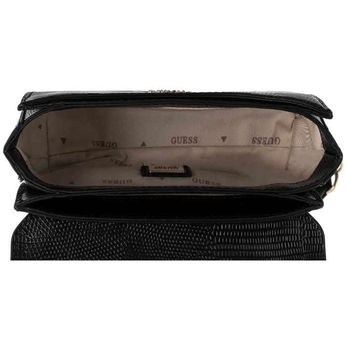 Torebka Guess Orlina Mini Cnvrtbl Xbody Flap HWKG95 31780 Black – zdjęcie 5
