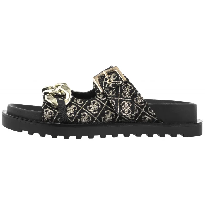 Klapki Guess FATEMA2 BLKPL FL6FT2 FAL03 – zdjęcie 2