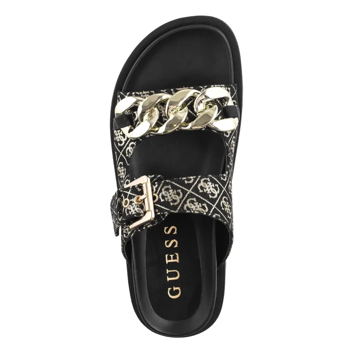 Klapki Guess FATEMA2 BLKPL FL6FT2 FAL03 – zdjęcie 6