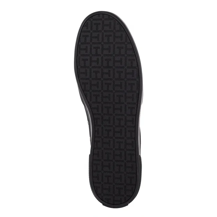 Tenisówki Tommy Hilfiger Iconic Slip On Sneaker FM0FM00597-0GK Triple Black – zdjęcie 7