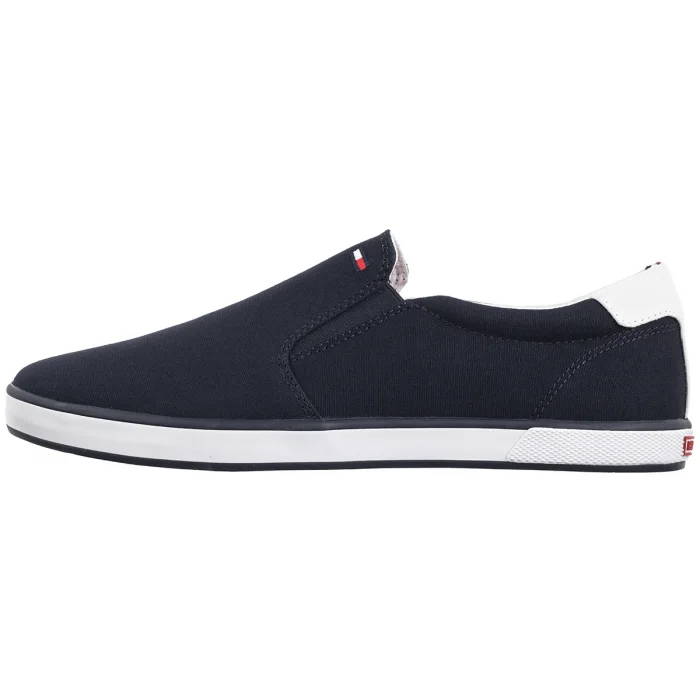Tenisówki Tommy Hilfiger Iconic Slip On Sneaker FM0FM00597-403 Midnight – zdjęcie 3