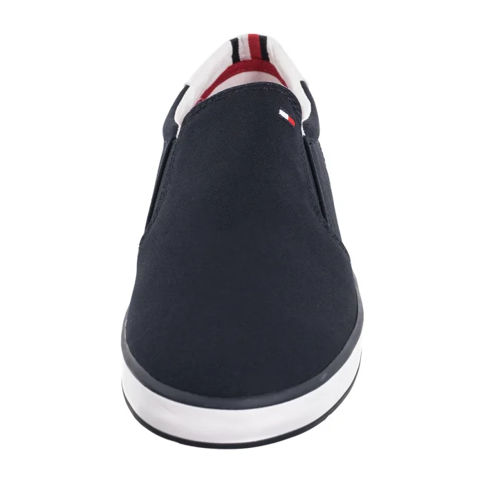 Tenisówki Tommy Hilfiger Iconic Slip On Sneaker FM0FM00597-403 Midnight – zdjęcie 5