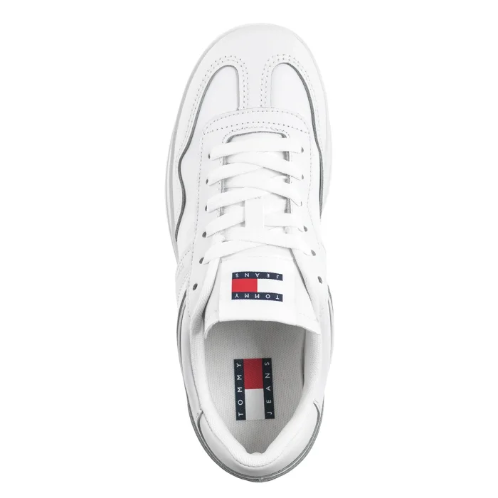 Sneakersy  Tommy Hilfiger The Greenwich Leather White EN0EN02794 YBS  – zdjęcie 7