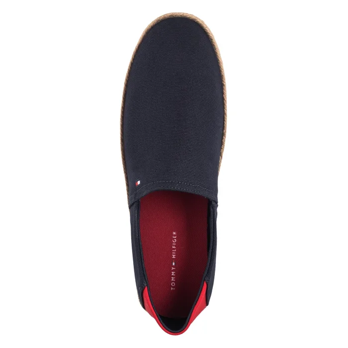 Espadryle Tommy Hilfiger Hilfiger Espadrille Core Textile Desert Sky FM0FM05353 DW5 – zdjęcie 6