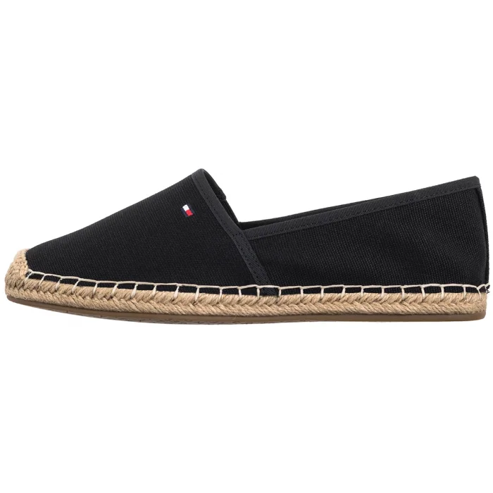 Espadryle Tommy Hilfiger Flag Canvas Espadrille Black FW0FW08541 BDS – zdjęcie 3