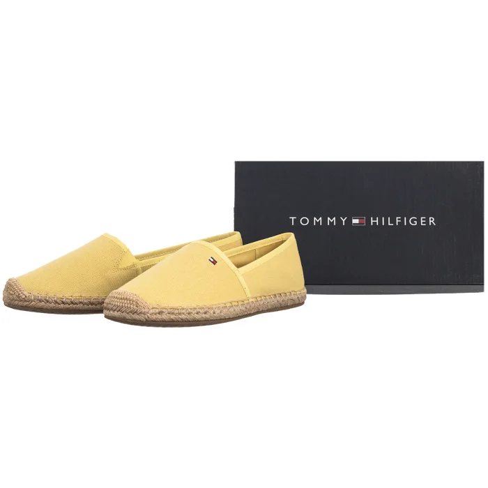 Espadryle Tommy Hilfiger Flag Canvas Espadrille Meringue FW0FW08541 ZQM – zdjęcie 9