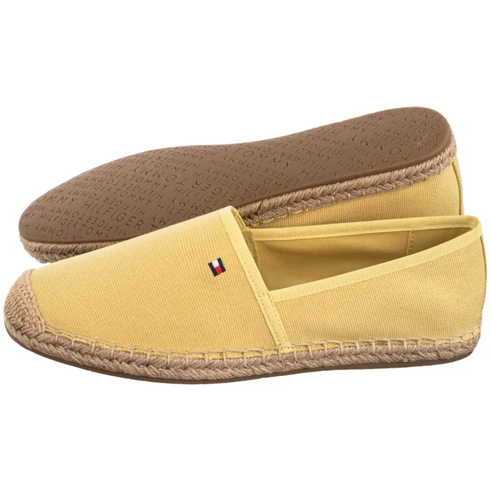 Espadryle Tommy Hilfiger Flag Canvas Espadrille Meringue FW0FW08541 ZQM – zdjęcie 1