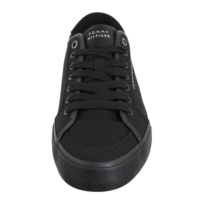 Tenisówki Tommy Hilfiger Core Corporate Vulc Canvas Black FM0FM05398 BDS – zdjęcie 5