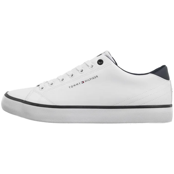 Buty Tommy Hilfiger TH Hi Vulc Core Low Leather White FM0FM05041 YBS – zdjęcie 3