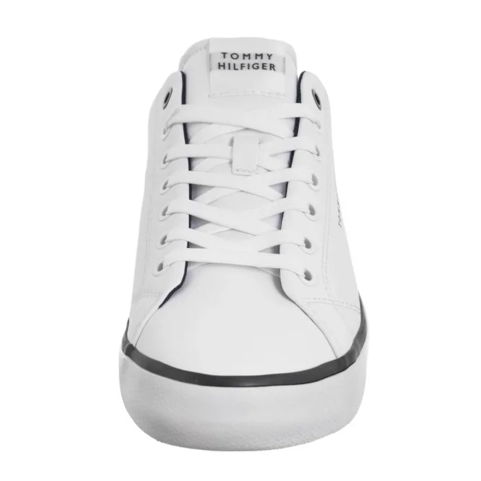 Buty Tommy Hilfiger TH Hi Vulc Core Low Leather White FM0FM05041 YBS – zdjęcie 5
