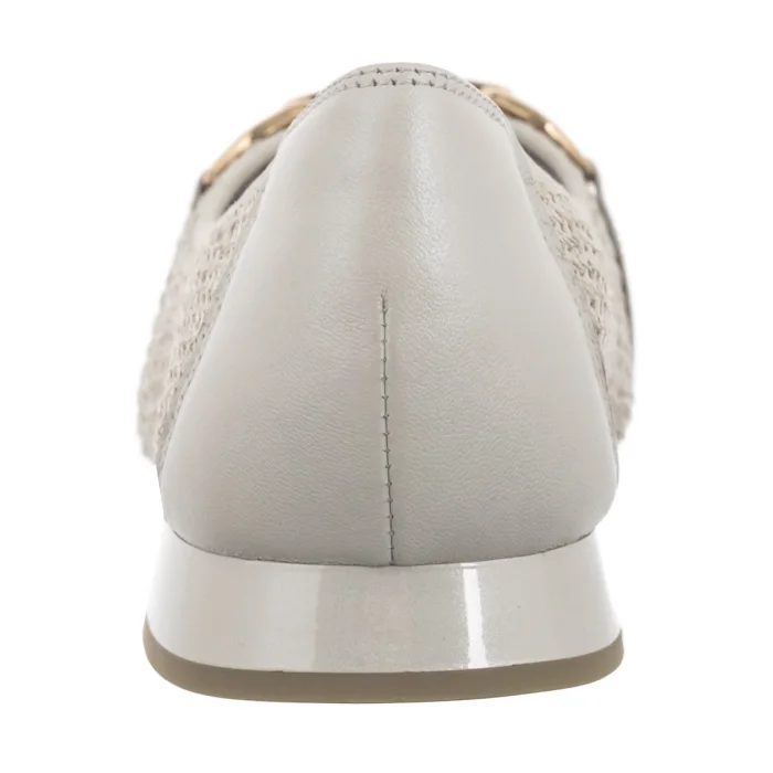 Baleriny Caprice Beżowe 9-22503-42 199 Offwhite Comb – zdjęcie 5