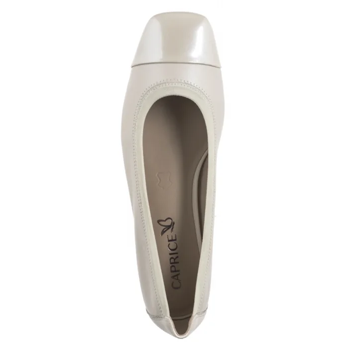 Czółenka Caprice Białe 9-22302-44 199 Offwhite Comb – zdjęcie 6