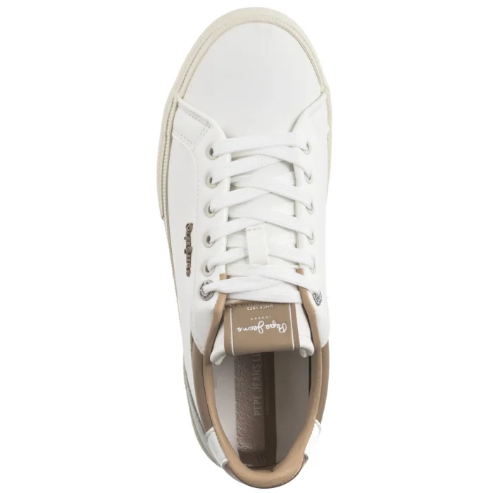 Sneakersy Pepe Jeans Kenton Court Golden Ochre Brown PLS31588 142 – zdjęcie 6