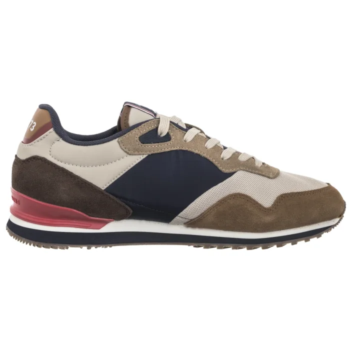 Sneakersy Pepe Jeans London Life M Tobacco Brown PMS40035 859 – zdjęcie 3