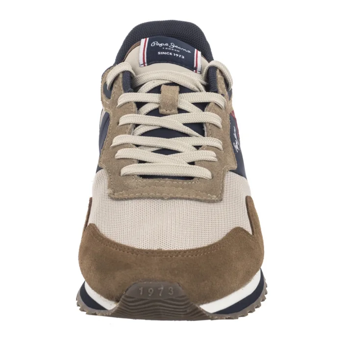 Sneakersy Pepe Jeans London Life M Tobacco Brown PMS40035 859 – zdjęcie 4