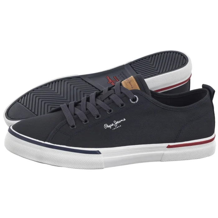 Tenisówki Pepe Jeans Kenton Smart M Navy PMS30811 595 – zdjęcie 1