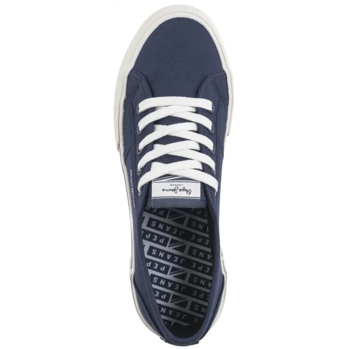 Tenisówki Pepe Jeans Brady Basic W Midnight Blue PLS31287 582 – zdjęcie 6