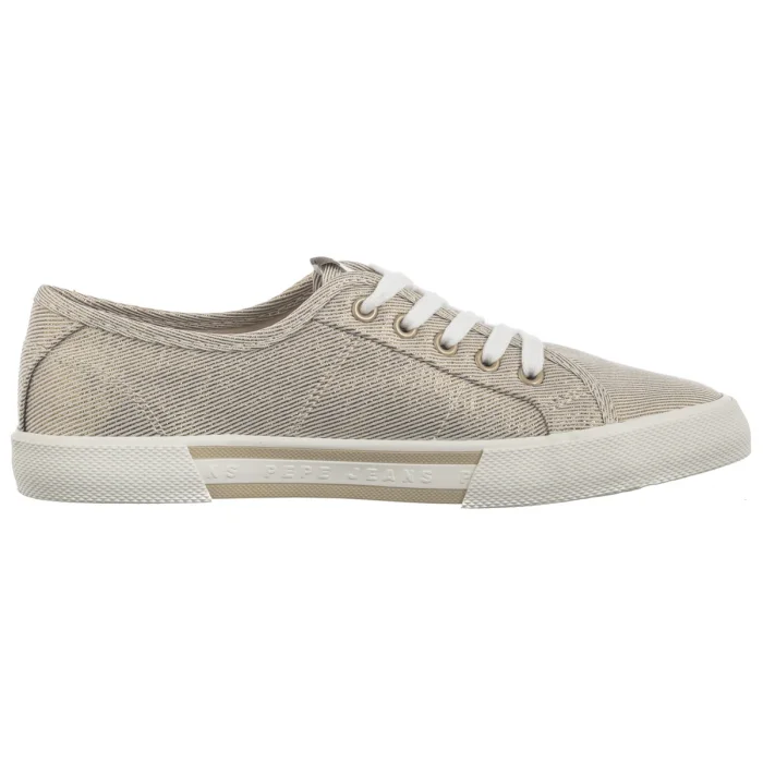 Tenisówki Pepe Jeans Brady Party W Gold PLS31439 099 – zdjęcie 3