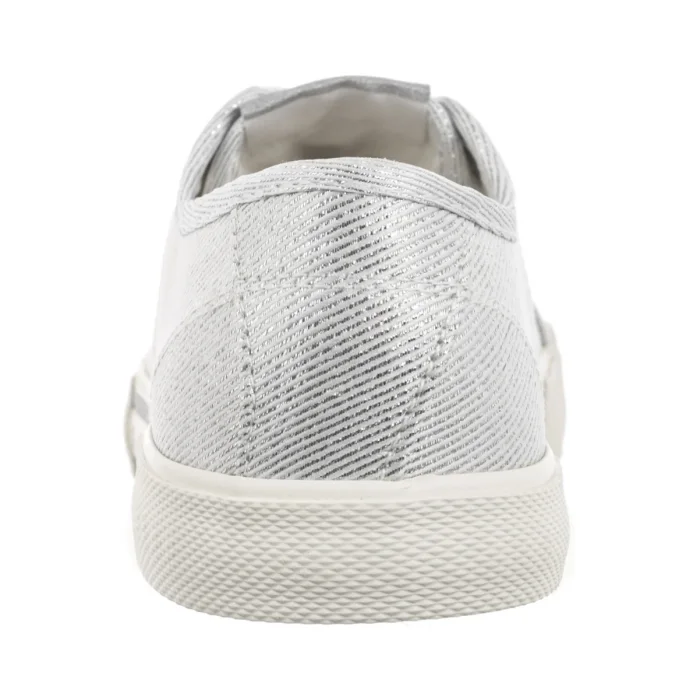 Tenisówki Pepe Jeans Brady Party W Silver PLS31439 934 – zdjęcie 5