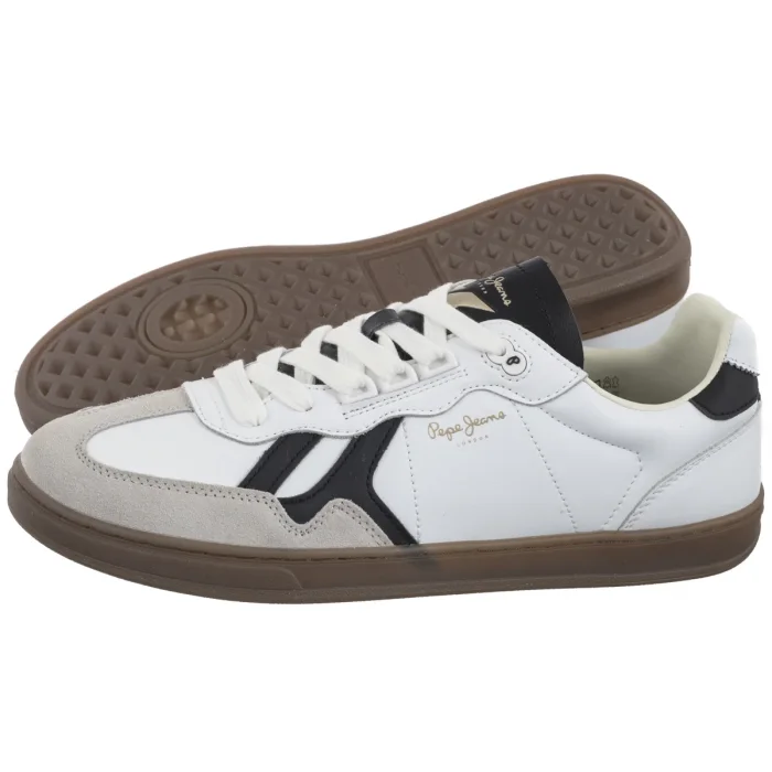 Sneakersy Pepe Jeans Ball Class M White PMS00042 800 – zdjęcie 1