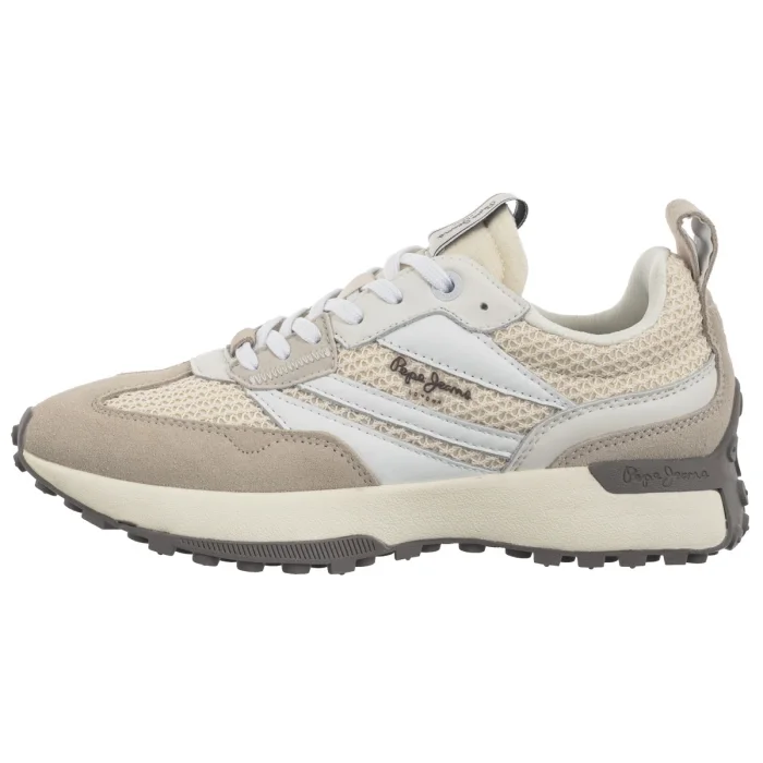 Sneakersy Pepe Jeans Lucky Knit Mousse White PLS60041 808 – zdjęcie 2