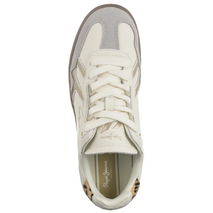 Sneakersy Pepe Jeans Ball Fun W White PLS00038 800 – zdjęcie 5