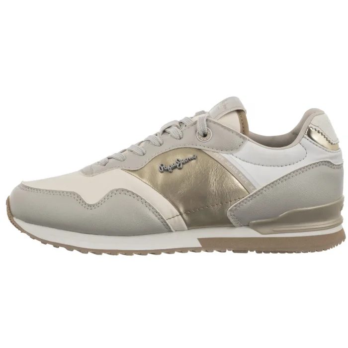 Sneakersy Pepe Jeans London Shine W Sand Beige PLS40046 847 – zdjęcie 2