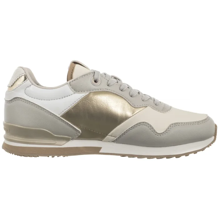Sneakersy Pepe Jeans London Shine W Sand Beige PLS40046 847 – zdjęcie 3