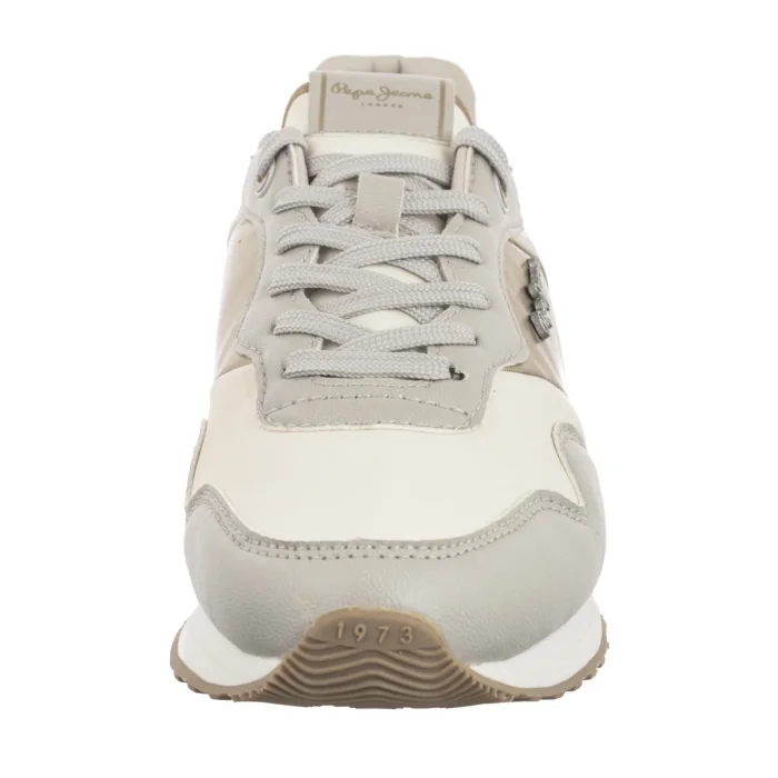Sneakersy Pepe Jeans London Shine W Sand Beige PLS40046 847 – zdjęcie 4