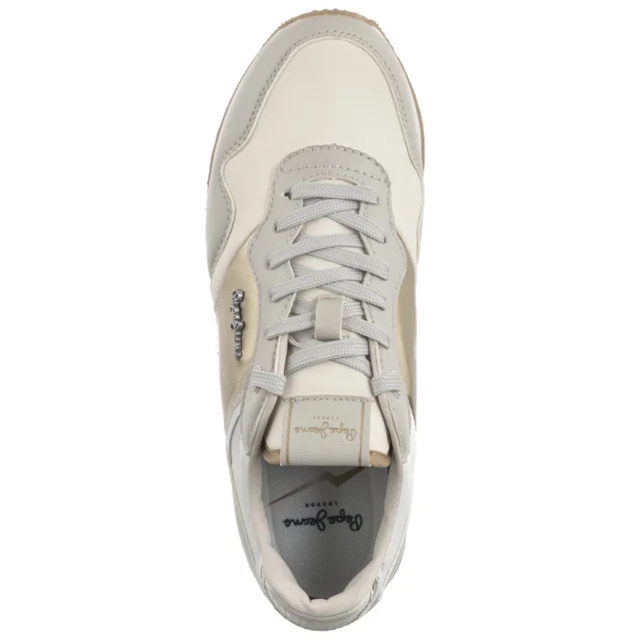 Sneakersy Pepe Jeans London Shine W Sand Beige PLS40046 847 – zdjęcie 6