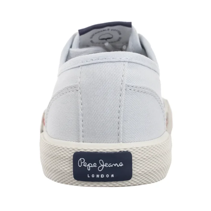 Tenisówki Pepe Jeans Brady Basic W White PLS31287 800 – zdjęcie 5