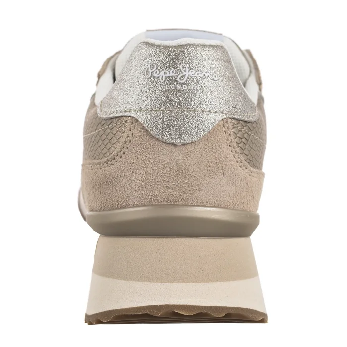 Sneakersy Pepe Jeans Rusper Shine Sand Beige PLS60033 847 – zdjęcie 5