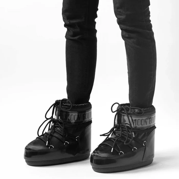 Śniegowce Moon Boot Icon Low Glance Black 1409350 N001 – zdjęcie 2
