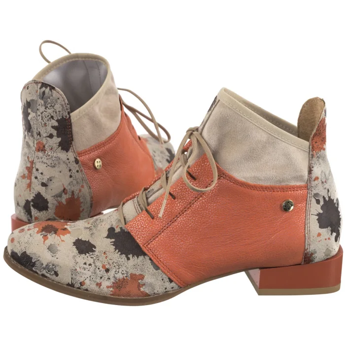 Botki Maciejka Pomarańczowe 04744-52/00-5 – zdjęcie 1
