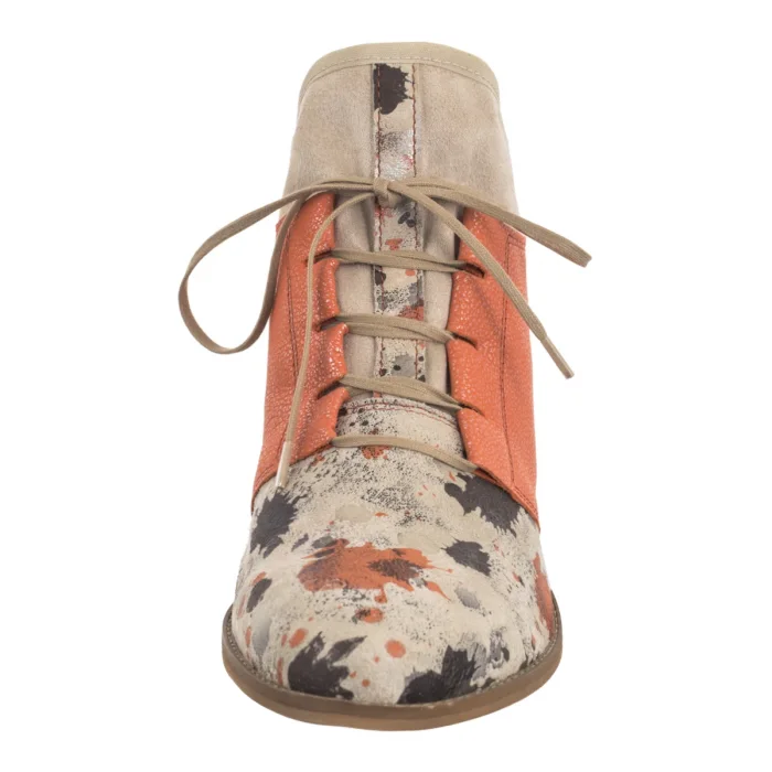 Botki Maciejka Pomarańczowe 04744-52/00-5 – zdjęcie 4