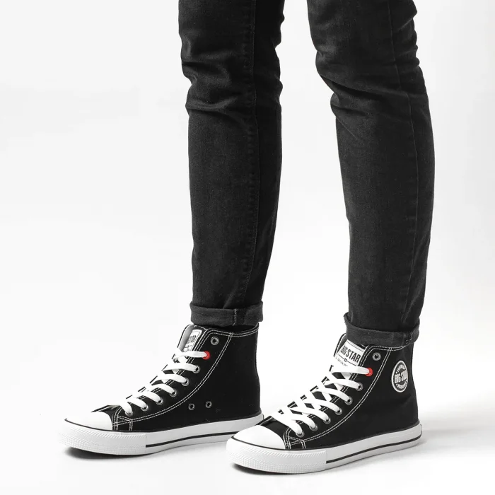 Trampki Big Star Czarne T274027 – zdjęcie 2