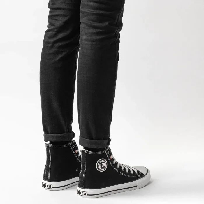 Trampki Big Star Czarne T274027 – zdjęcie 3