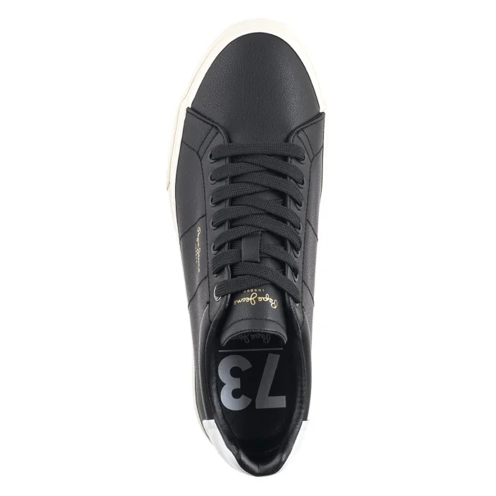 Sneakersy Pepe Jeans Kenton Fresh M Black PMS31076 999 – zdjęcie 6