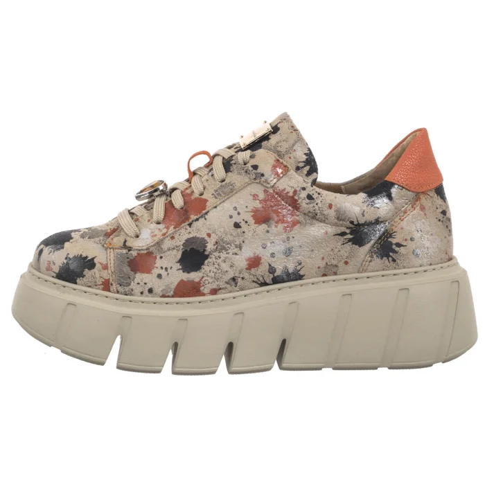 Sneakersy Maciejka Pomarańczowo-Beżowe 06891-18/00-8 – zdjęcie 2