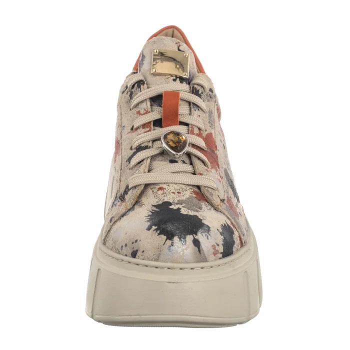 Sneakersy Maciejka Pomarańczowo-Beżowe 06891-18/00-8 – zdjęcie 4