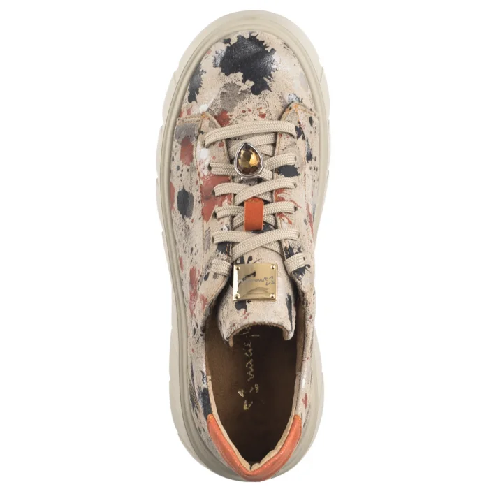 Sneakersy Maciejka Pomarańczowo-Beżowe 06891-18/00-8 – zdjęcie 6
