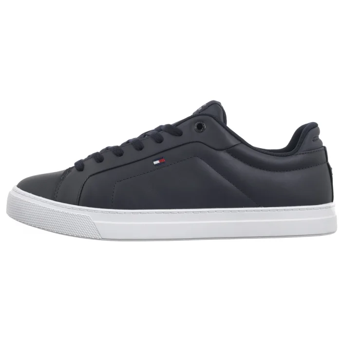 Sneakersy Tommy Hilfiger Icon Court Lth Flag Ess Desert Sky FM0FM05317 DW6 – zdjęcie 2