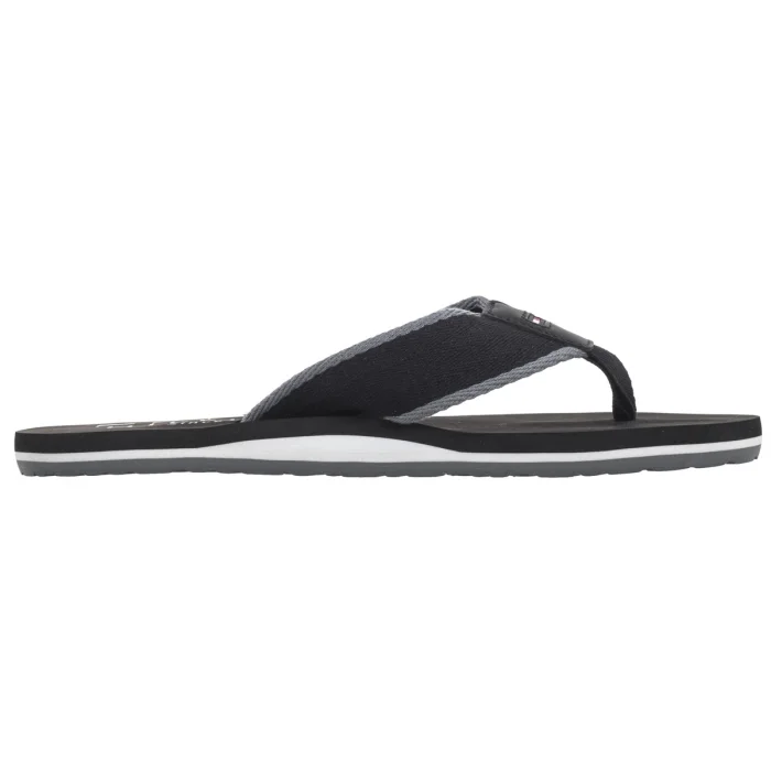 Japonki Tommy Hilfiger Patch Hilfiger Beach Sandal Black FM0FM05435 BDS – zdjęcie 4