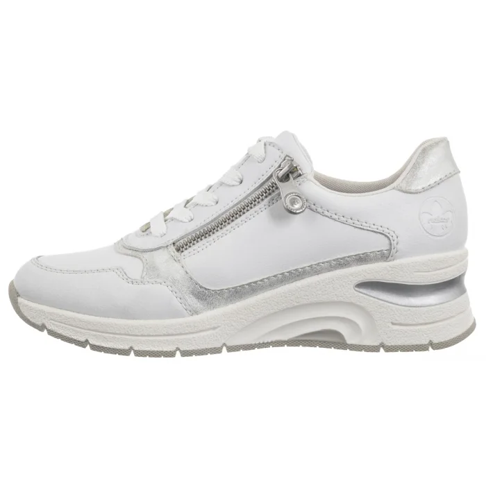 Sneakersy Rieker Białe N9301-80 White – zdjęcie 2
