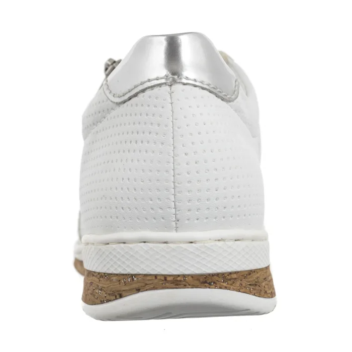 Sneakersy Rieker Białe N5127-80 White – zdjęcie 5