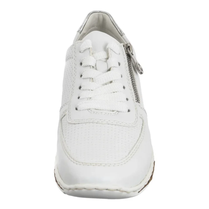Sneakersy Rieker Białe N5127-80 White – zdjęcie 4