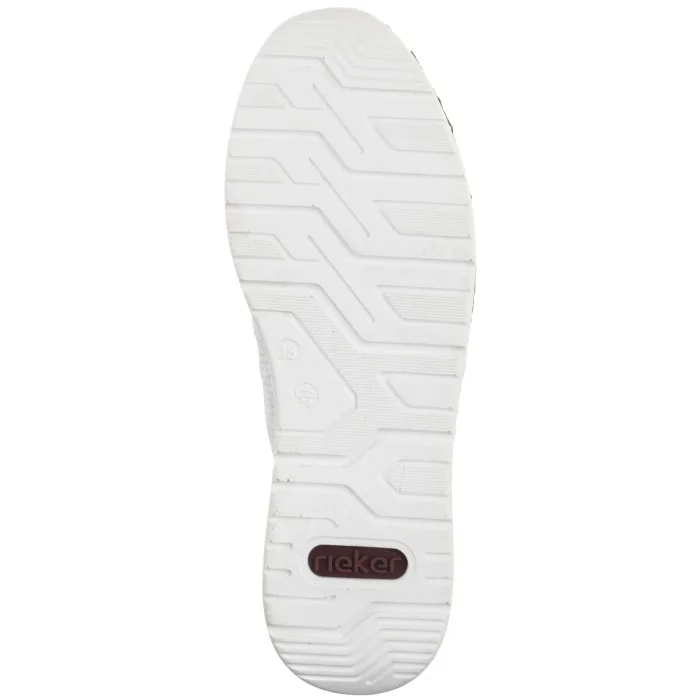 Sneakersy Rieker Białe N5127-80 White – zdjęcie 7